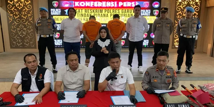 Polres Garut Bekuk Komplotan Pencuri Tabung Gas, Dua Pelaku Ditembak