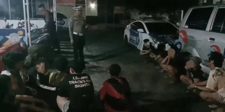 Polres Pangandaran Amankan Sejumlah Pemuda Mabuk dan Pengendara Motor Bising: Jaga Ketertiban Selama Ramadan