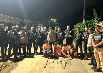 Polresta Cirebon Gagalkan Tawuran di Kaliwedi, Empat Tersangka Diamankan