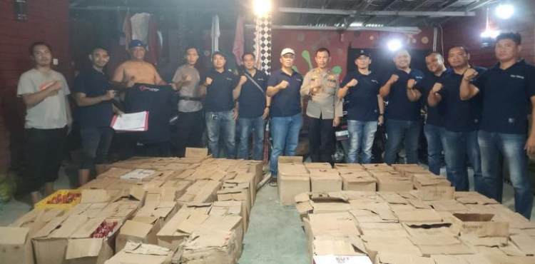 Polresta Cirebon Sita 1.970 Botol Miras Jelang Idul Fitri, Jaga Kondusivitas Keamanan