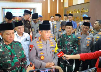 Kapolri dan Panglima TNI Hadiri Safari Ramadhan di Polda Lampung