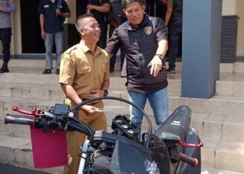 Ungkap Kasus Curanmor, Polres Garut Kembalikan Motor Curian Ke Pemiliknya