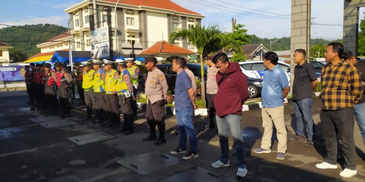 Kabag Ops Polres Majalengka Pastikan Kunker Menteri PPKB Berjalan Aman