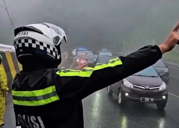 Antisipasi Macet, Sistem Satu Arah Diterapkan di Jalur Puncak-Cianjur H+2 Lebaran