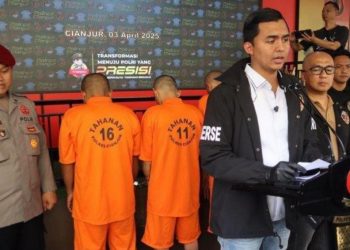 Polres Cianjur Ringkus Preman Bersajam, Ancam Pemudik di Cianjur