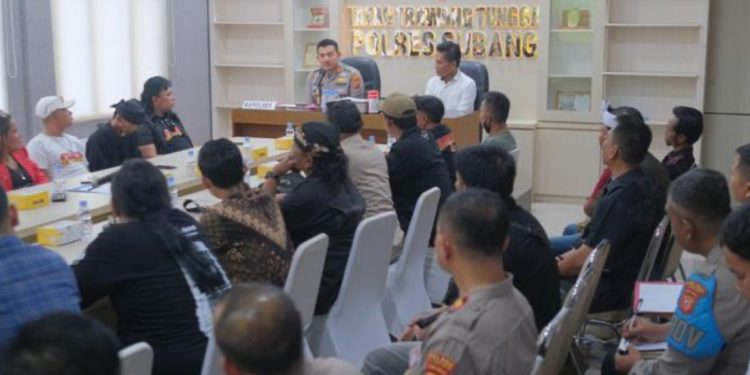 Polres Subang Dukung Seniman Lokal, Tindak Tegas Oknum yang Hina Profesi