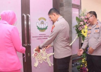 Kapolres Indramayu Resmikan Renovasi Kantor Bhayangkari Cabang Indramayu