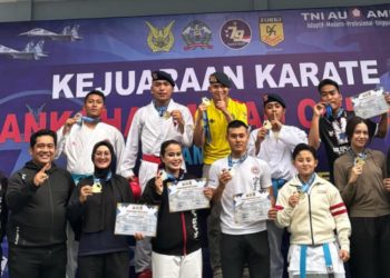 Karateka Polda Jabar Raih 4 Emas dan Berhasil Menjadi Juara Umum Ke 3 di Kejuaraan Nasional Dankoharmatau