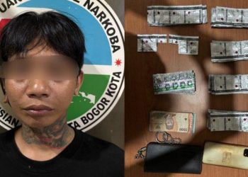 Polresta Bogor Kota Tangkap Pengedar Obat Terlarang di Kebon Kelapa