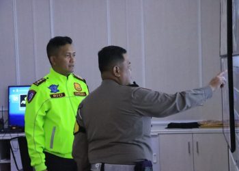 Kapolres Bogor Pantau Arus Lalu Lintas Puncak Lewat CCTV
