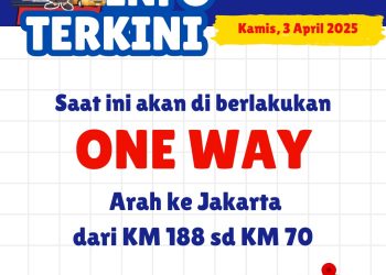 Arus Balik Lebaran 2025, Polda Jabar Terapkan Skema One Way dan Contra Flow