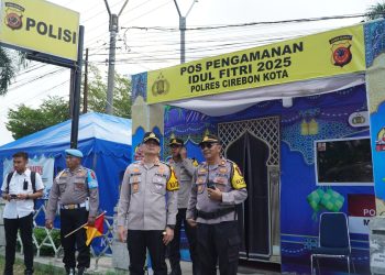 Kapolres Cirebon Kota Pantau Langsung Arus Mudik: Tinjau Pospam dan Posyan, Jamin Kelancaran Perjalanan Masyarakat