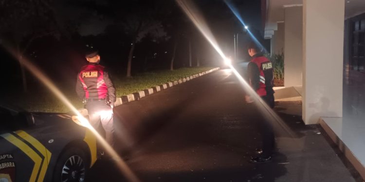 Sat Samapta Polres Ciamis Patroli Biru di Malam Hari: Jaga Keamanan Warga Selama Libur Lebaran, Cegah Tindak Kriminal