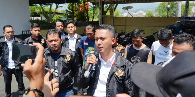 Polresta Bandung Tindak Tegas ‘Mata Elang’ Nakal, Amankan 25 Kendaraan dan Tujuh Tersangka
