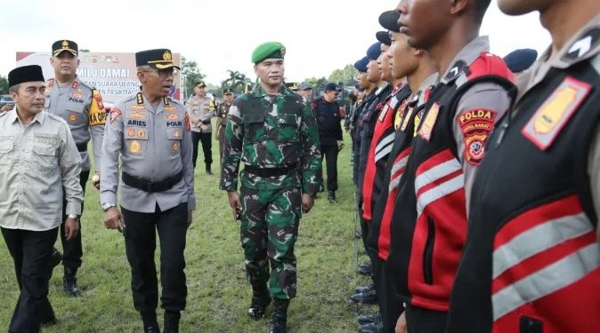 3.000 Personel Gabungan Amankan PSU Pilkada Kabupaten Tasikmalaya