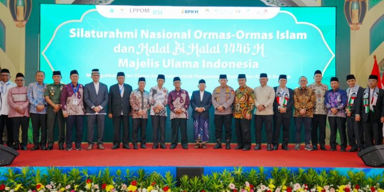 Kapolri Hadiri Silaturahmi Ormas-Halal Bihalal MUI, Komitmen Perkuat Ukhuwah Bangsa