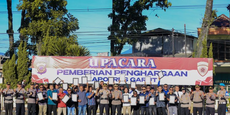 Polres Garut Beri Penghargaan kepada Rekan-Rekan Insan Pers, Apresiasi Peran dalam Jaga Kondusifitas