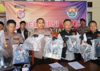 Polres Ciamis Ungkap Kasus Perusakan dan Penganiayaan, Dua Pelaku Ditangkap