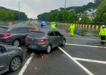 Arus Balik Lebaran  2025, Polda Jabar Berlakukan  Skema One Way dari KM 219 Ke KM 188