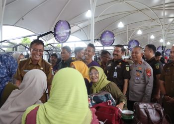 Wakapolres Ciamis Hadiri Peresmian dan Pembukaan Pusat Kuliner Foodcourt Alun-Alun Ciamis