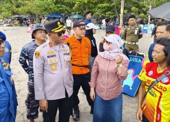 Polres Pangandaran Mencatat 7 Kejadian Laka Laut Selama Libur Panjang