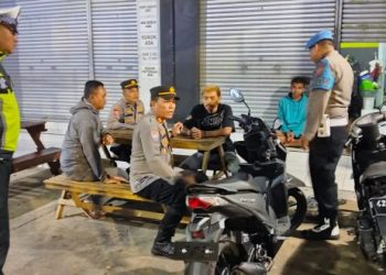 Dua Pemuda Diamankan Saat Polres Ciamis Gelar KRYD Untuk Antisipasi Gangguan Kamtibmas