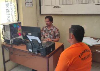 Polisi Amankan Pelaku Yang Aniaya Warga di Pantai Karangpapak Garut
