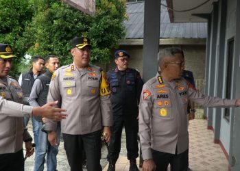 Dansat Brimob Polda Jabar Pastikan Keamanan Pasca PSU di Tasikmalaya