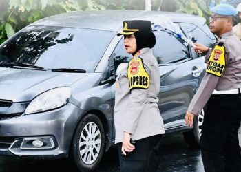 Kapolresta Cirebon Pantau Langsung Arus Lalu Lintas Operasi Ketupat Lodaya 2025