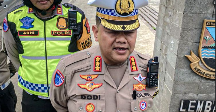 Dirlantas Polda Jabar Pastikan Kelancaran Arus Lalu Lintas di Destinasi Wisata Jabar