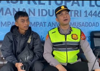 Polisi Jujur di Garut Kembalikan Dompet Berisi Jutaan Rupiah Milik Pemudik