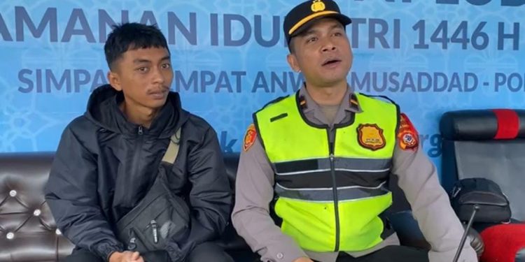 Polisi Jujur di Garut Kembalikan Dompet Berisi Jutaan Rupiah Milik Pemudik