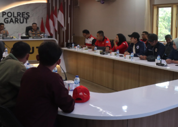 Kapolres Garut Jalin Sinergitas dengan Serikat Buruh, Tekankan Pentingnya Harkamtibmas