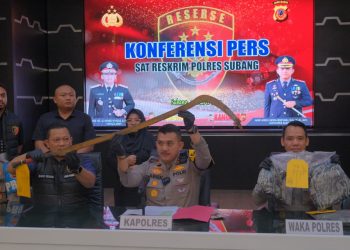 Polres Subang Ungkap Kasus Bentrok Maut Antar Kelompok di Pusakajaya