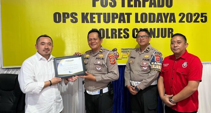 Kantor Hukum Fans & Partner Law Firm Apresiasi Satlantas Polres Cianjur