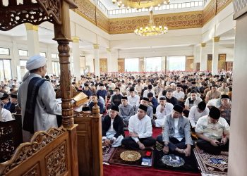 Polda Jabar Gelar Sholat Idul Fitri 1446 Hijriah