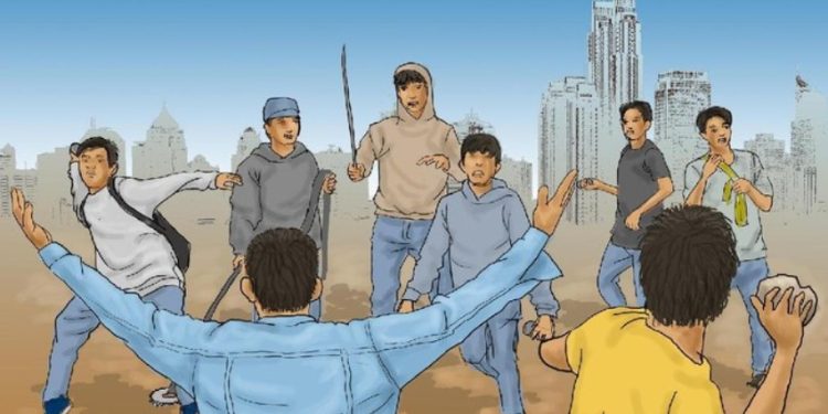 Polisi Amankan Lima Remaja Terduga Pelaku Tawuran di Bogor Tengah: Senjata Tajam dan Handphone Diamankan