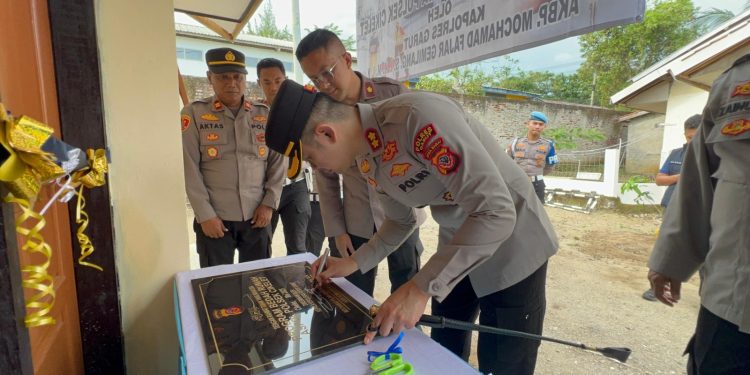 Kapolres Garut Resmikan Renovasi Asrama Polisi Polsek Cikelet, Wujud Kepedulian terhadap Kesejahteraan Personel