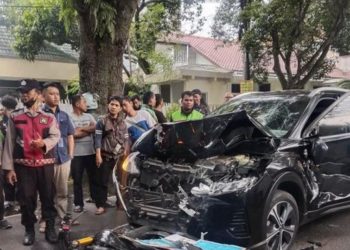 Polisi Periksa Pengemudi Mobil Penyebab Kecelakaan Beruntun di Bandung