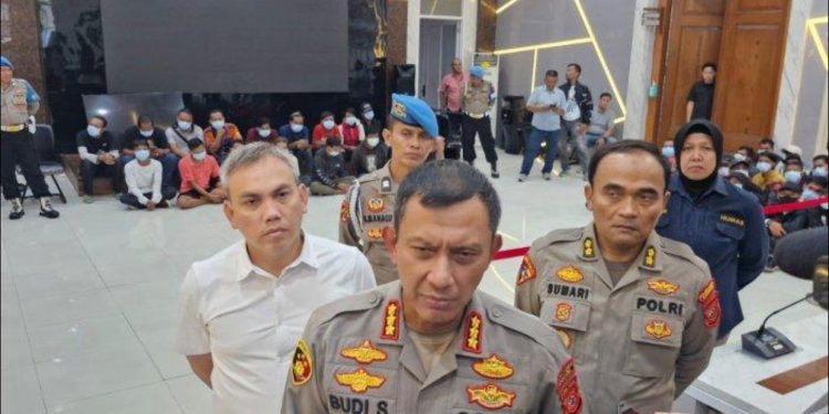 Polrestabes Bandung Amankan 75 Preman, Tekan Aksi Premanisme di Kota Bandung