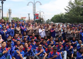 Polres Majalengka Amankan Aksi May Day Buruh dengan Pendekatan Humanis