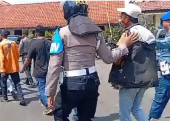 Sinergitas TNI-Polri Berantas Premanisme di Cirebon Kota, 11 Orang Diamankan