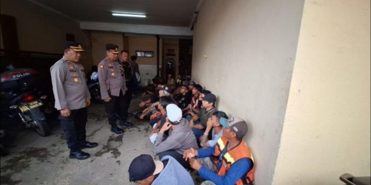 Polresta Bandung Tindak Tegas Premanisme, 52 Pelaku Ditangkap