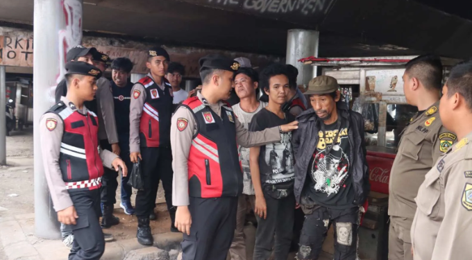 Polres Bogor Gelar Operasi Gabungan Anti Premanisme, 40 Orang Diamankan
