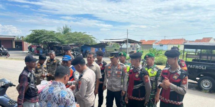 Polres Indramayu Razia Premanisme, Jaga Kamtibmas di Lokasi Publik