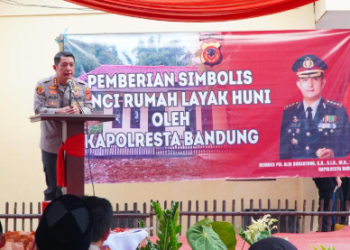 Polresta Bandung Resmikan Rumah Layak Huni untuk Korban Gempa, Wujud Gotong Royong dan Kepedulian