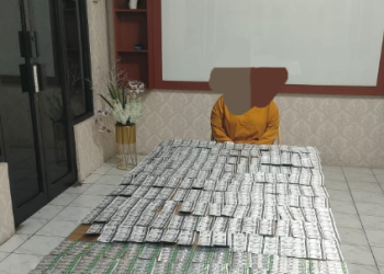 Polresta Cirebon Amankan IRT Pengedar Obat Keras Terbatas
