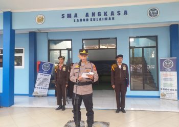Polsek Margahayu Bangun Karakter Pelajar di SMAN 1 Angkasa