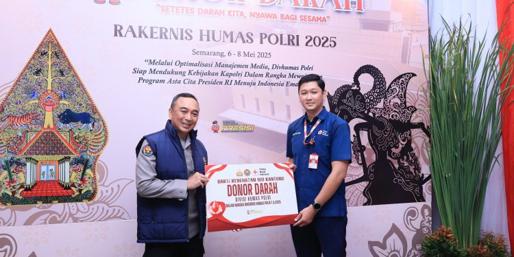 Rakernis Humas Polri 2025 Dibuka dengan Bakti Sosial dan Bakti Kesehatan di Akpol Semarang