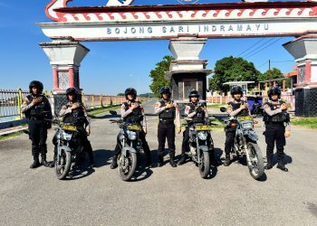 Polres Indramayu Patroli Rutin, Jaga Kamtibmas Tetap Kondusif
